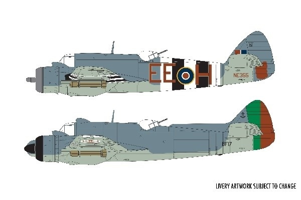 AIRFIX 1:72 Bristol Beaufighter TF X i gruppen SPORT, FRITID & HOBBY / Hobby / Plastik modeller / Fly & Helikoptere hos TP E-commerce Nordic AB (A06958)