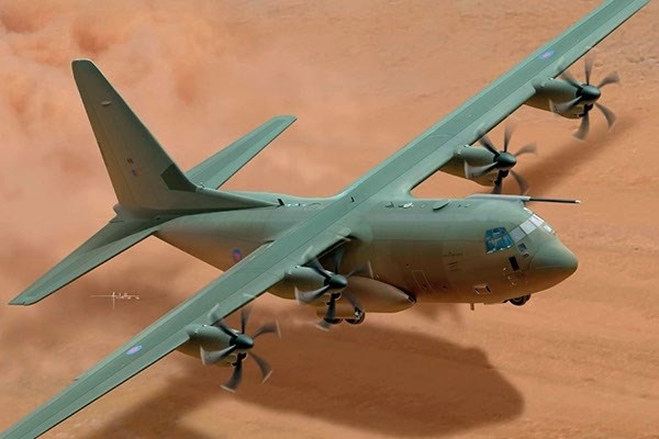 ITALERI 1:48 \'\'HERCULES C-130J C5\'\' i gruppen SPORT, FRITID & HOBBY / Hobby / Plastik modeller / Fly & Helikoptere hos TP E-commerce Nordic AB (A07022)
