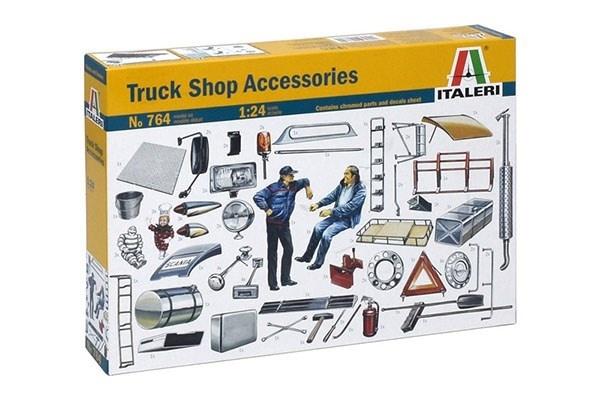 Italeri 1:24 TRUCK ACCESSORIES i gruppen SPORT, FRITID & HOBBY / Hobby / Plastik modeller / Biler hos TP E-commerce Nordic AB (A07026)