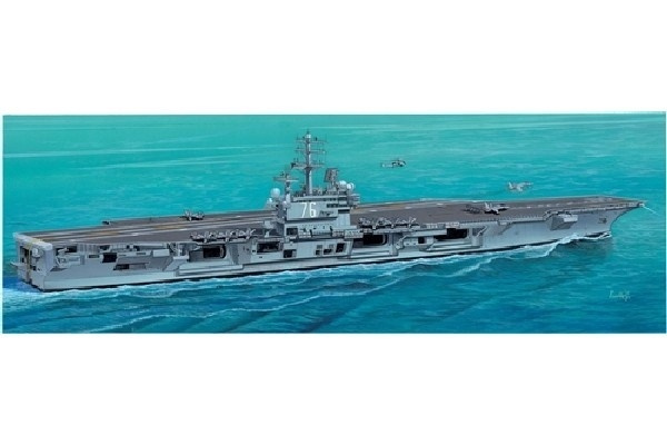 Italeri 1:720 U.S.S. RONALD REAGAN CV-76 i gruppen SPORT, FRITID & HOBBY / Hobby / Plastik modeller / Skib hos TP E-commerce Nordic AB (A07032)