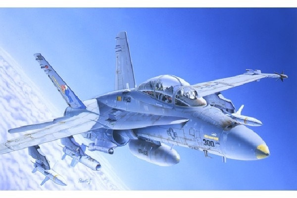 Italeri 1:72 F/A-18C/D WILD WEASEL i gruppen SPORT, FRITID & HOBBY / Hobby / Plastik modeller / Fly & Helikoptere hos TP E-commerce Nordic AB (A07037)