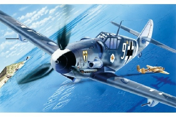 Italeri 1:72 BF-109 G-6 i gruppen SPORT, FRITID & HOBBY / Hobby / Plastik modeller / Fly & Helikoptere hos TP E-commerce Nordic AB (A07038)