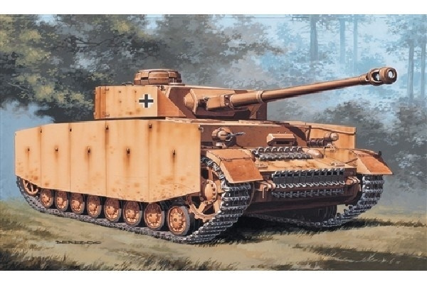 Italeri 1:72 PZ. KPFW. IV i gruppen SPORT, FRITID & HOBBY / Hobby / Plastik modeller / Militære køretøjer (land) hos TP E-commerce Nordic AB (A07060)