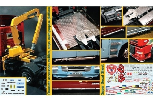 Italeri 1:24 Truck Accessoires Set i gruppen SPORT, FRITID & HOBBY / Hobby / Plastik modeller / Biler hos TP E-commerce Nordic AB (A07079)