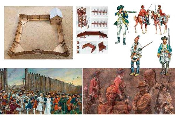 Italeri 1:72 French and Indian War 1754-1763-The Last post i gruppen SPORT, FRITID & HOBBY / Hobby / Plastik modeller / Militære køretøjer (land) hos TP E-commerce Nordic AB (A07157)
