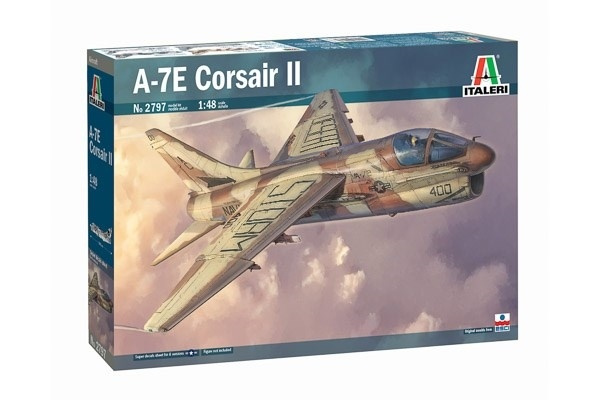 Italeri 1:48 A-7C Corsair II i gruppen SPORT, FRITID & HOBBY / Hobby / Plastik modeller / Fly & Helikoptere hos TP E-commerce Nordic AB (A07272)