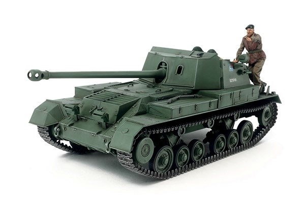 Tamiya 1/35 British Self-Propelled Anti-Tank Gun Archer i gruppen SPORT, FRITID & HOBBY / Hobby / Plastik modeller / Militære køretøjer (land) hos TP E-commerce Nordic AB (A07343)