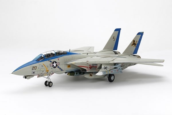 Tamiya 1/48 Grumman F-14D Tomcat i gruppen SPORT, FRITID & HOBBY / Hobby / Plastik modeller / Fly & Helikoptere hos TP E-commerce Nordic AB (A07358)