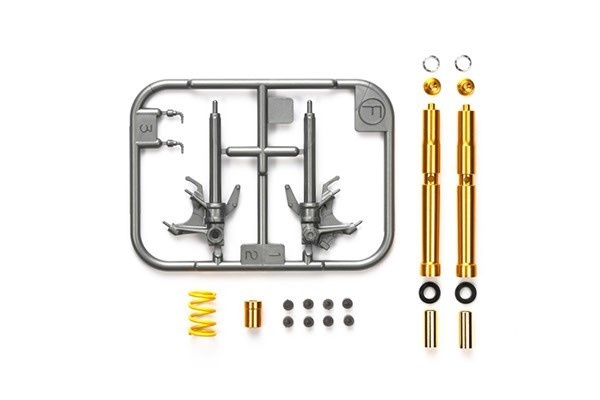 Tamiya 1/12 Scale Yamaha YZF-R1M Front Fork Set i gruppen SPORT, FRITID & HOBBY / Hobby / Plastik modeller / Motorcykler hos TP E-commerce Nordic AB (A07359)