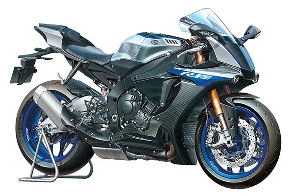 Tamiya 1/12 Yamaha YZF-R1M i gruppen SPORT, FRITID & HOBBY / Hobby / Plastik modeller / Motorcykler hos TP E-commerce Nordic AB (A07360)