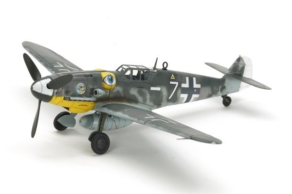 Tamiya 1:72 Messerschmitt Bf109 G-6 i gruppen SPORT, FRITID & HOBBY / Hobby / Plastik modeller / Fly & Helikoptere hos TP E-commerce Nordic AB (A07376)