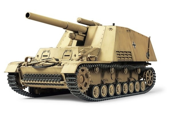 Tamiya 1:35 German Heavy Self-Propelled Howitzer Hummel i gruppen SPORT, FRITID & HOBBY / Hobby / Plastik modeller / Militære køretøjer (land) hos TP E-commerce Nordic AB (A07380)