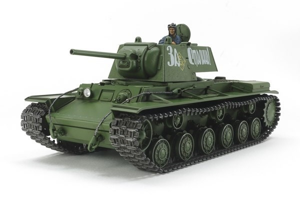 Tamiya 1:35 Russian Heavy Tank KV-1Q Model 1941 Early i gruppen SPORT, FRITID & HOBBY / Hobby / Plastik modeller / Militære køretøjer (land) hos TP E-commerce Nordic AB (A07399)