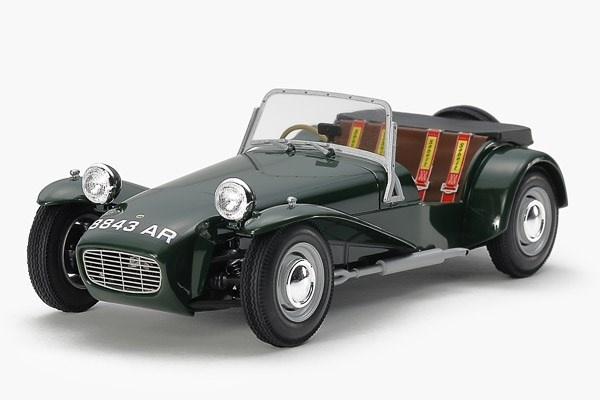 Tamiya 1:24 Lotus Super 7 Series II i gruppen SPORT, FRITID & HOBBY / Hobby / Plastik modeller / Biler hos TP E-commerce Nordic AB (A07408)