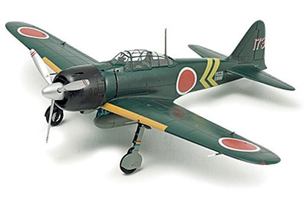 Tamiya 1/72 A6M3/3a Zero Model 22 (Zeke) i gruppen SPORT, FRITID & HOBBY / Hobby / Plastik modeller / Fly & Helikoptere hos TP E-commerce Nordic AB (A07423)