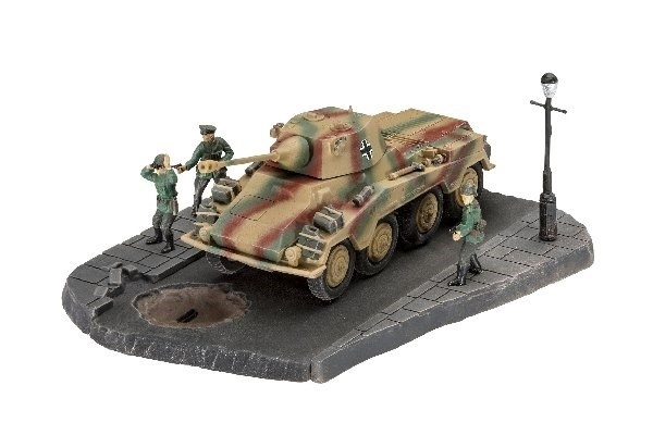 Revell Sd,Kfz, 234/2 Puma i gruppen SPORT, FRITID & HOBBY / Hobby / Plastik modeller / Militære køretøjer (land) hos TP E-commerce Nordic AB (A07541)