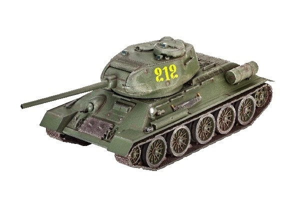 Revell T-34/85 i gruppen SPORT, FRITID & HOBBY / Hobby / Plastik modeller / Militære køretøjer (land) hos TP E-commerce Nordic AB (A07545)