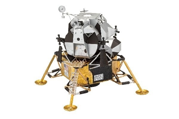 Revell Apollo 11 Lunar Module Eagle i gruppen SPORT, FRITID & HOBBY / Hobby / Plastik modeller / Startsæt/Gavesæt hos TP E-commerce Nordic AB (A07586)