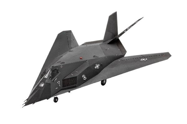 Revell F-117A Nighthawk Stealth Fighter i gruppen SPORT, FRITID & HOBBY / Hobby / Plastik modeller / Fly & Helikoptere hos TP E-commerce Nordic AB (A07634)