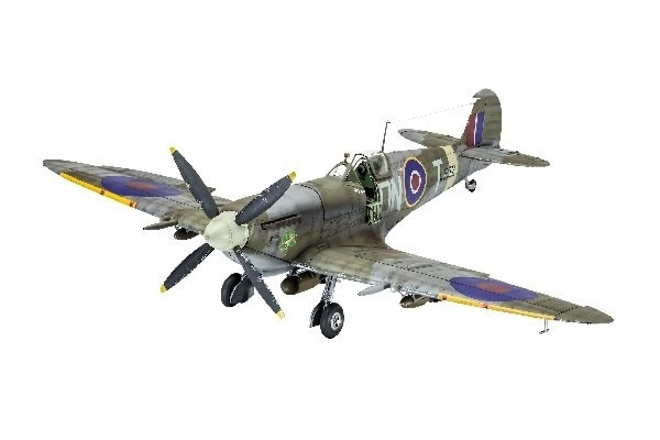 Revell Supermarine Spitfire Mk,IXc i gruppen SPORT, FRITID & HOBBY / Hobby / Plastik modeller / Fly & Helikoptere hos TP E-commerce Nordic AB (A07652)