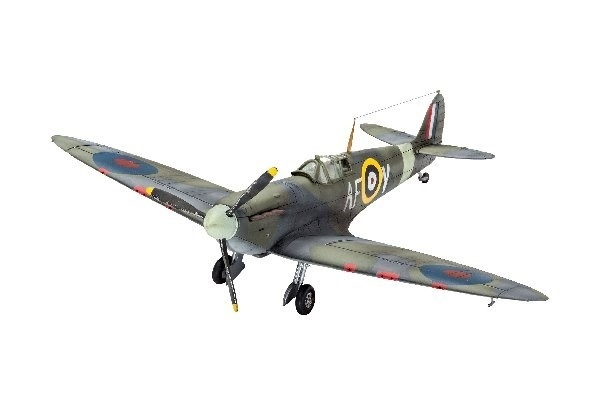 Revell Spitfire Mk,IIa i gruppen SPORT, FRITID & HOBBY / Hobby / Plastik modeller / Fly & Helikoptere hos TP E-commerce Nordic AB (A07666)