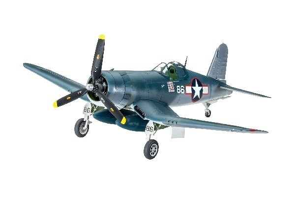 Revell Vought F4U-1D CORSAIR i gruppen SPORT, FRITID & HOBBY / Hobby / Plastik modeller / Fly & Helikoptere hos TP E-commerce Nordic AB (A07676)