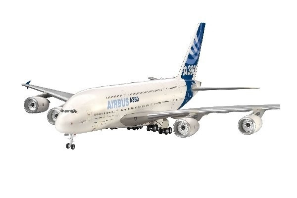 Revell Airbus A380 \'New Livery\' i gruppen SPORT, FRITID & HOBBY / Hobby / Plastik modeller / Fly & Helikoptere hos TP E-commerce Nordic AB (A07696)