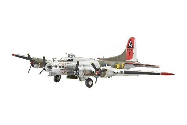 Revell B-17G Flying Fortress i gruppen SPORT, FRITID & HOBBY / Hobby / Plastik modeller / Fly & Helikoptere hos TP E-commerce Nordic AB (A07701)