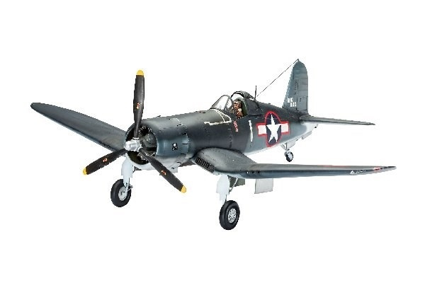 Revell Vought F4U-1A CORSAIR i gruppen SPORT, FRITID & HOBBY / Hobby / Plastik modeller / Fly & Helikoptere hos TP E-commerce Nordic AB (A07716)