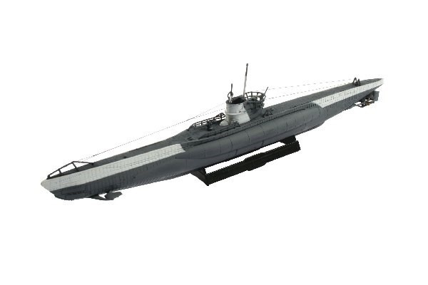 Revell German Submarine Type VII C i gruppen SPORT, FRITID & HOBBY / Hobby / Plastik modeller / Skib hos TP E-commerce Nordic AB (A07763)