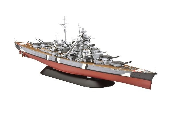 Revell Battleship Bismarck i gruppen SPORT, FRITID & HOBBY / Hobby / Plastik modeller / Skib hos TP E-commerce Nordic AB (A07764)