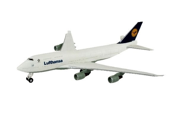 Revell Boeing 747 \'Lufthansa\' easykit i gruppen SPORT, FRITID & HOBBY / Hobby / Plastik modeller / Byg og leg hos TP E-commerce Nordic AB (A07846)