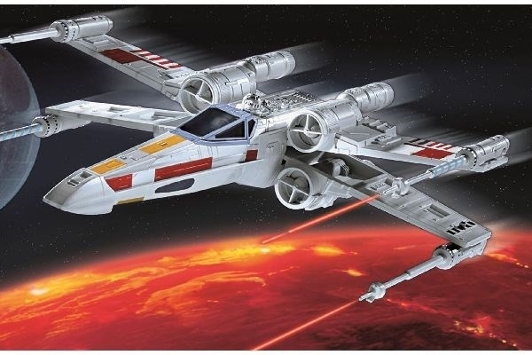 Revell 1:57 X-wing Fighter i gruppen SPORT, FRITID & HOBBY / Hobby / Plastik modeller / Sci-Fi hos TP E-commerce Nordic AB (A07863)