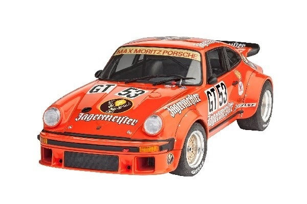 Revell Porsche 934 RSR \'Jägermeister\' i gruppen SPORT, FRITID & HOBBY / Hobby / Plastik modeller / Biler hos TP E-commerce Nordic AB (A07873)