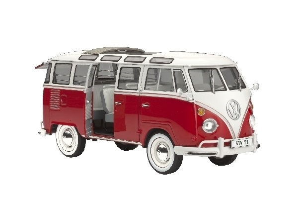 Revell VW T1 Samba Bus i gruppen SPORT, FRITID & HOBBY / Hobby / Plastik modeller / Biler hos TP E-commerce Nordic AB (A07899)