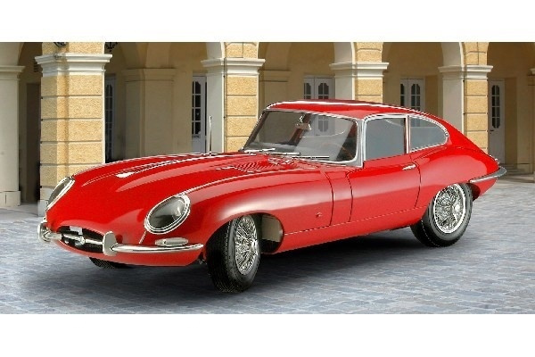 Revell 1:24 Jaguar E-Type (Coupé) i gruppen SPORT, FRITID & HOBBY / Hobby / Plastik modeller / Biler hos TP E-commerce Nordic AB (A07926)