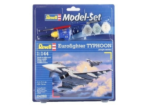 Revell Model Set Eurofighter Typhoon i gruppen SPORT, FRITID & HOBBY / Hobby / Plastik modeller / Startsæt/Gavesæt hos TP E-commerce Nordic AB (A08101)