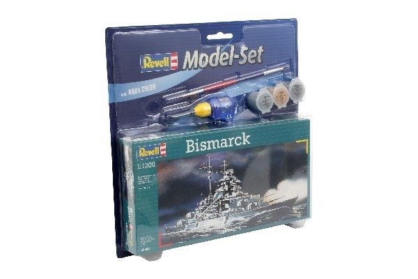 Revell Model Set Bismarck i gruppen SPORT, FRITID & HOBBY / Hobby / Plastik modeller / Startsæt/Gavesæt hos TP E-commerce Nordic AB (A08138)