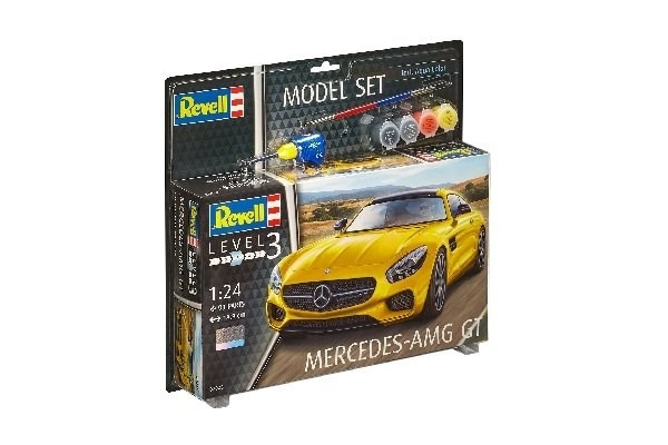 Revell Model Set Mercedes-AMG GT i gruppen SPORT, FRITID & HOBBY / Hobby / Plastik modeller / Startsæt/Gavesæt hos TP E-commerce Nordic AB (A08153)