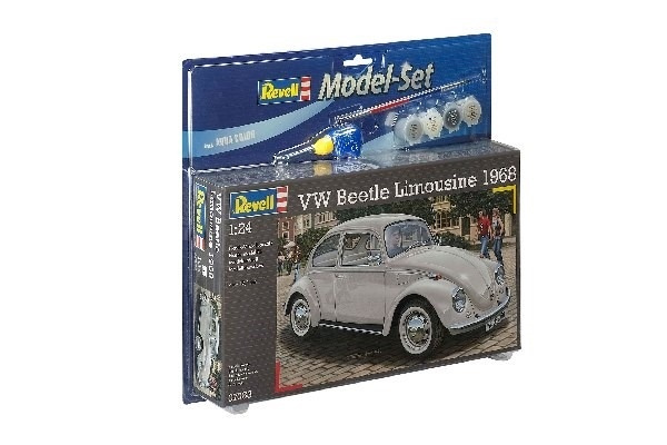 Revell Model Set VW Beetle Limousine 68 i gruppen SPORT, FRITID & HOBBY / Hobby / Plastik modeller / Startsæt/Gavesæt hos TP E-commerce Nordic AB (A08173)