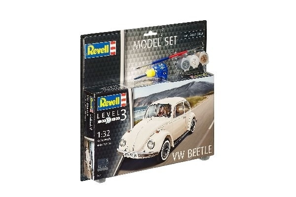 Revell Model Set VW Beetle i gruppen SPORT, FRITID & HOBBY / Hobby / Plastik modeller / Startsæt/Gavesæt hos TP E-commerce Nordic AB (A08198)