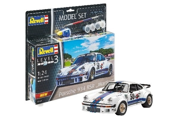 Revell Model Set Porsche 934 RSR\'Martin i gruppen SPORT, FRITID & HOBBY / Hobby / Plastik modeller / Startsæt/Gavesæt hos TP E-commerce Nordic AB (A08201)