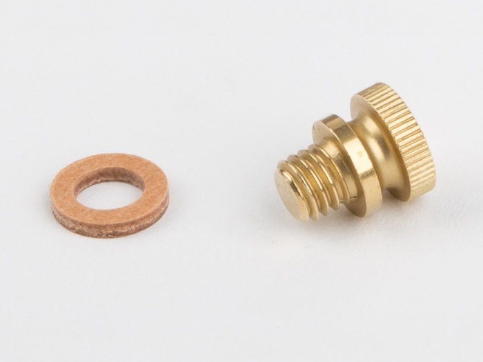 WILESCO Screw for oiler M6, brass D21 i gruppen SPORT, FRITID & HOBBY / Hobby / Dampmaskiner / Reservedele hos TP E-commerce Nordic AB (A08306)