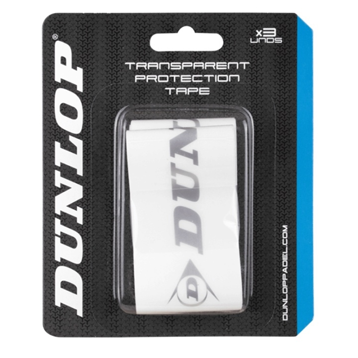 Dunlop Protection Tape - Transp 3st p i gruppen SPORT, FRITID & HOBBY / Sportsudstyr / Padel tilbehør hos TP E-commerce Nordic AB (A08431)
