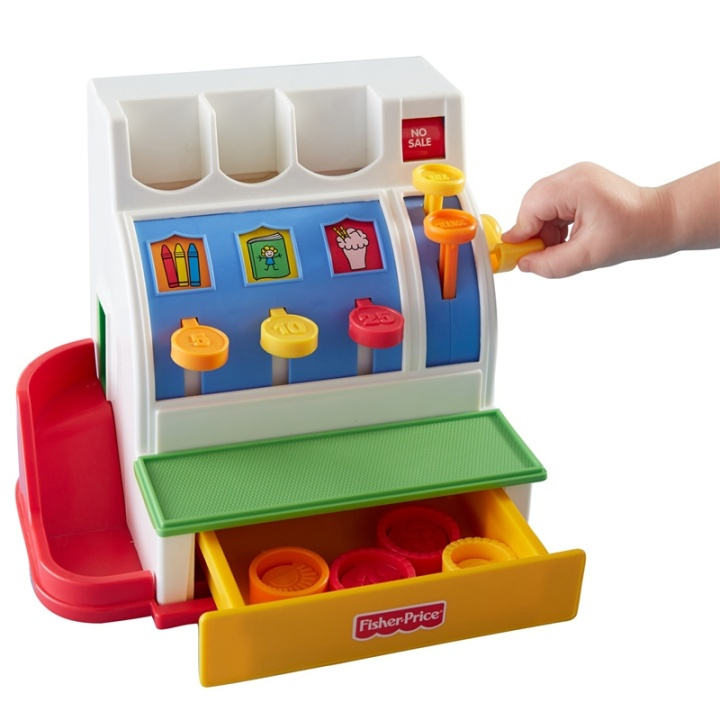 Fisher Price Cash Register i gruppen LEGETØJ, BØRN & BABY / Legetøj / Lille hjem & rollespil hos TP E-commerce Nordic AB (A08457)