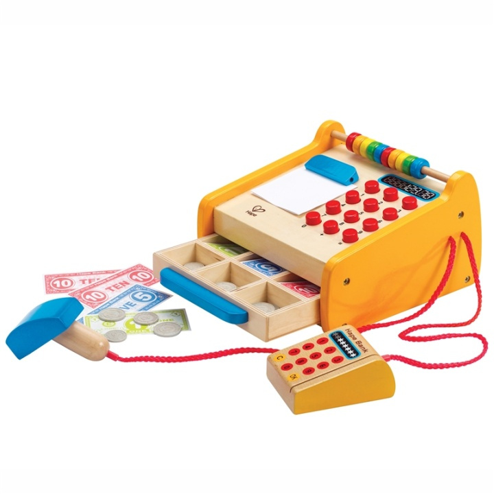 Hape Checkout Register i gruppen LEGETØJ, BØRN & BABY / Legetøj / Lille hjem & rollespil hos TP E-commerce Nordic AB (A08478)