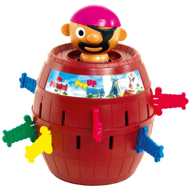 Mattel Games Pop Up Pirate i gruppen LEGETØJ, BØRN & BABY / Legetøj / Brætspil / Familiespil hos TP E-commerce Nordic AB (A08550)