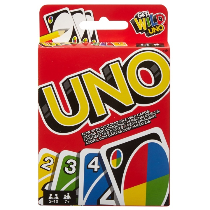 Mattel Games Uno Card Game i gruppen LEGETØJ, BØRN & BABY / Legetøj / Brætspil / Spil til børn hos TP E-commerce Nordic AB (A08551)