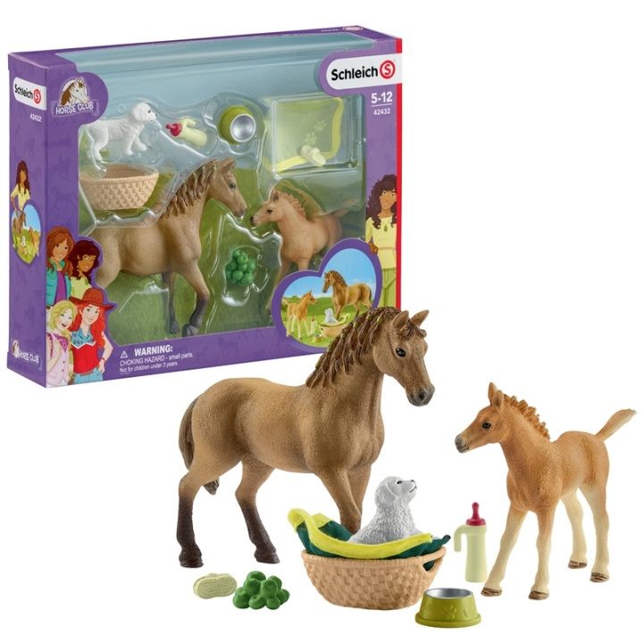 Schleich Horse Club Sarahs baby animal i gruppen LEGETØJ, BØRN & BABY / Legetøj / Figurer & miniaturer hos TP E-commerce Nordic AB (A08635)