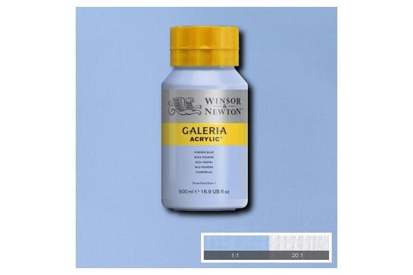 WINSOR Galeria Acrylic 500Ml Powder Blue 446 i gruppen SPORT, FRITID & HOBBY / Hobby / Mal & Tegn / Kunstnerfarver / Acryl hos TP E-commerce Nordic AB (A08809)